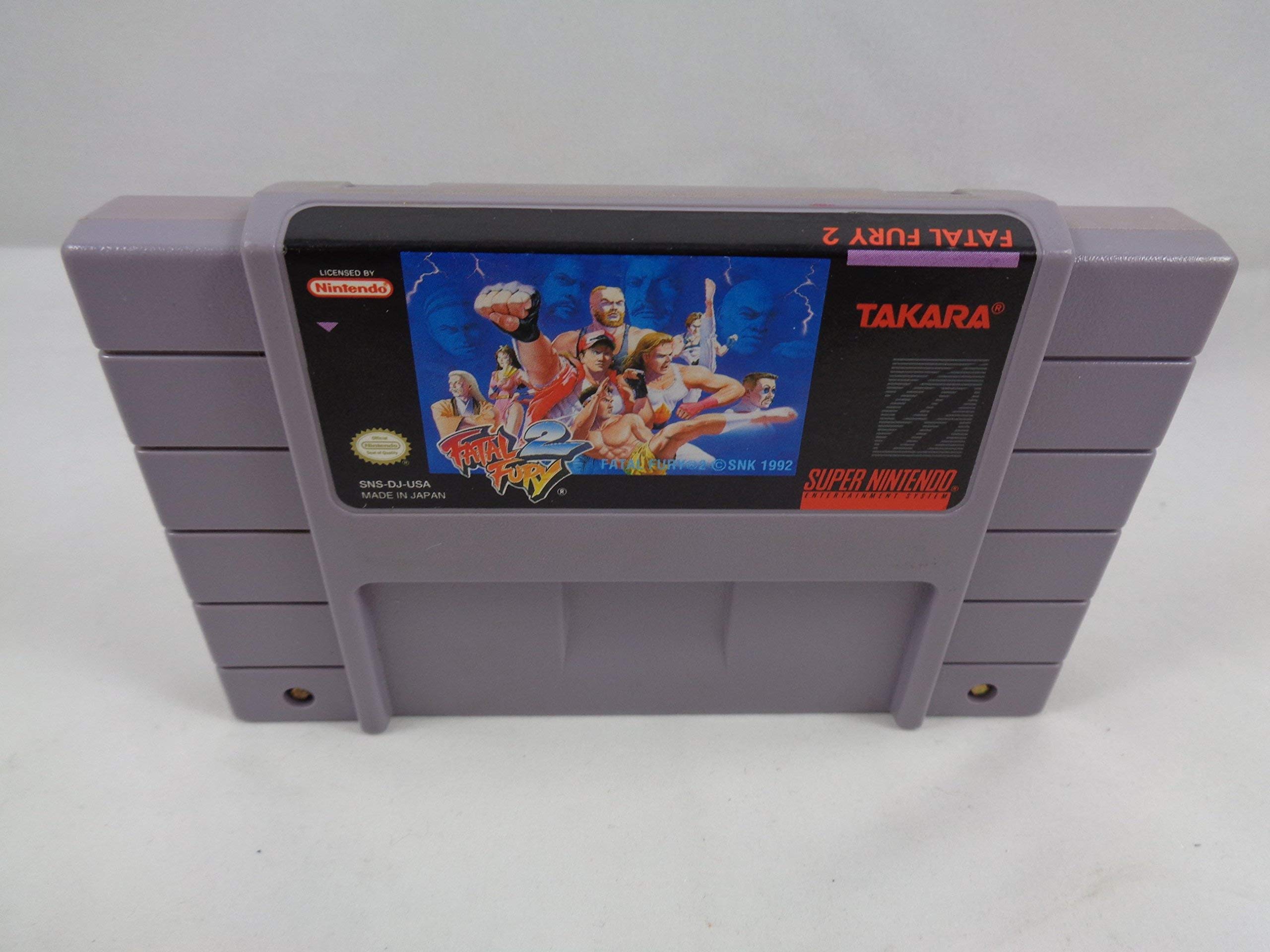 Amazon.com: Fatal Fury 2 - Nintendo Super NES (Renewed) : Video Games